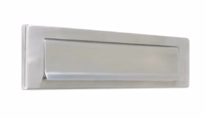 Letter plate Satin stainless 340 x 76mm