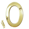 House Door Numerals - Number 0 to 9 in All Finishes - 150mm