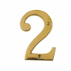 House Door Numerals - Number 0 to 9 in All Finishes - 150mm