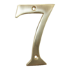 House Door Numerals - Number 0 to 9 in All Finishes - 150mm