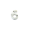 House Door Numerals Numbers from 0 to 9 in Satin Chrome Finish - 50mm