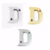 House Door Flat Number Alphabet Letters Names Solid in  Variations 2