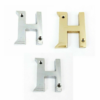 House Door Flat Number Alphabet Letters Names Solid in  Variations 2