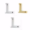 House Door Flat Number Alphabet Letters Names Solid in  Variations 2