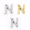 House Door Flat Number Alphabet Letters Names Solid in  Variations 2