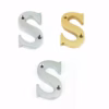 House Door Flat Number Alphabet Letters Names Solid in  Variations 2