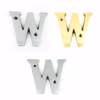 House Door Flat Number Alphabet Letters Names Solid in  Variations 2