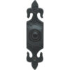 Bell Push - Black -100x35mm  - Black Antique