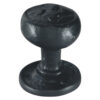 Fancy Mortice Knob  - Black Antique