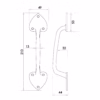 Pull Handle - 200Mm - Face Fix