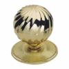Titian Centre Door Knob -70x88x82mm  - Satin Nickel