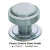 Enora Centre Door Knob - 68x68x72  - Polished Chrome