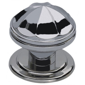 Gloria Centre Door Knob -71x70x72mm  - Polished Chrome