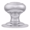 Verda Centre Door Knob -86mmx70mm  - Satin Nickel