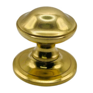 Centre Door Knob Ball Shape  - Satin Stainless Steel