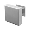 Centre Door Knob (Square Shape)  - Satin Stainless Steel