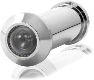 Door Viewer 180° | Peepholes for Doors  - Polished Chrome