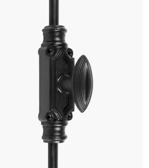 Bartle Antique Finish Door Brass Espagnolette Bolt Antique Upto 9 feet Doors & Windows  - Black Antique