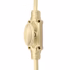 Hampton Reeded Cremone Bolt by Euro Art | Solid Brass Espagnolette Bolt  - Satin Brass