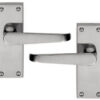 Lever on Back Plate Jovian -  Sort Lever Latch - Classic design 110mm x 40mm