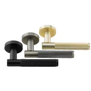 Knurled Door Handles - 136 x 65mm