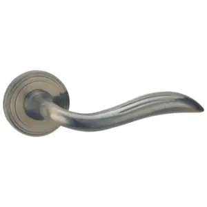 Lever on Rose - Designer Range Wave design