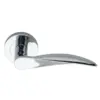 Waved Lever on Rose- Designer Range -123mm - Rose 50mm