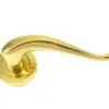 Lever on Rose- Designer Range -123mm - Rose 50mm