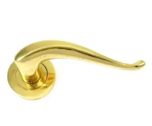 Lever on Rose- Designer Range -123mm - Rose 50mm