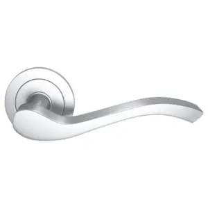 Lever on Rose- Designer Range -118mm - 50mm Rose