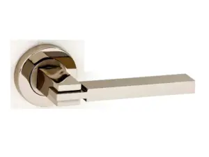 Lever on Square Rose with dual tone & stylist gripping - Designer Range