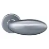Stainless Steel Lever -147 x 60 - Rose 52mm