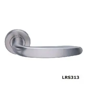 Stainless Steel Lever -122 x 72 - Rose 52mm