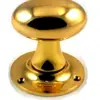 Oval Mortice Knob 56mm