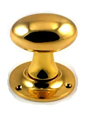 Oval Mortice Knob 56mm