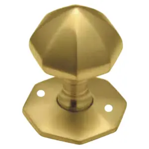 Octagonal Mortice Knob -56mm