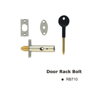 Door Rack Bolt  - Polished Chrome