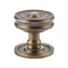 Burlington Bloomsbury Mortice Door Knob Antique Brass