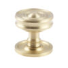 Burlington Bloomsbury Mortice Door Knob Satin Brass