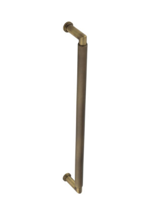 Burlington Piccadilly Pull Handles 425 X 20mm Bolt Through Antique Brass