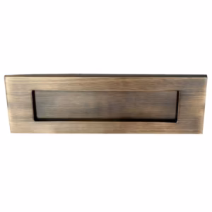 letter plate (satin chrome, 280mm x 90mm)