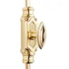 Bartle Door Brass Espagnolette Bolt Polished Brass Lacquered Upto 9 feet Doors & Windows  - Polished Brass