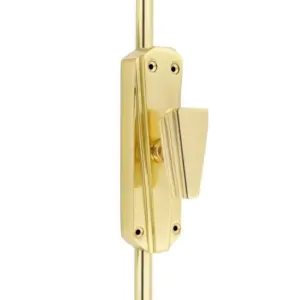 Valentino Espagnolette/Crémone Lock Bolt for up to 8.5 Feet High Doors & Windows  - Polished Brass