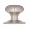 Stainless Steel Centre Door Knobs 70mm Diameter Satin Stainless Steel