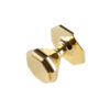Jedo Forma Centre Door Knobs 70mm Polished Brass