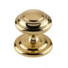 Jedo Sloane Centre Door Knobs 102mm Polished Brass