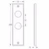 Burlington II Lever Plate Choices
