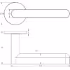 CR-101 Grade 316 Internal & External Door Handle