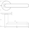 CR-101 Grade 316 Internal & External Door Handle