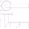 CR-102 Grade 316 Internal & External Door Handle